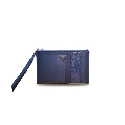 PRADA SAFFIANO LEATHER CLUTCH 2NG005 (28*18cm)